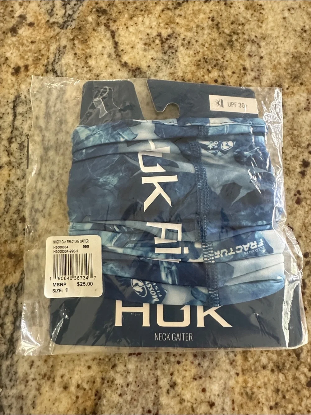 Huk Blue Camo Multifunctional Neck Gaiter